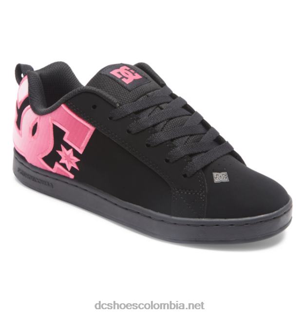 zapatos de corte graffik para mujer degradado negro DC Shoes X4RB0441
