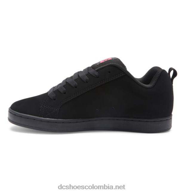 zapatos de corte graffik para mujer degradado negro DC Shoes X4RB0441