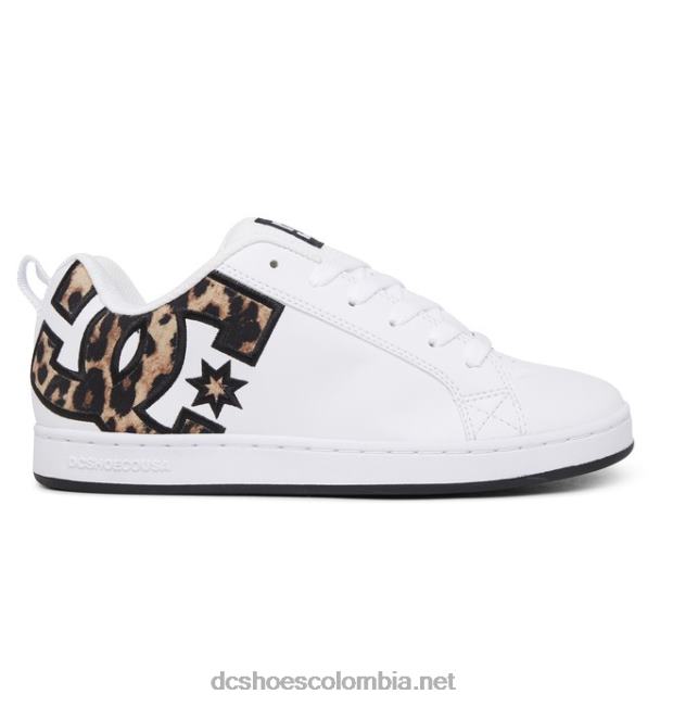zapatos de corte graffik para mujer estampado de leopardo DC Shoes X4RB0443