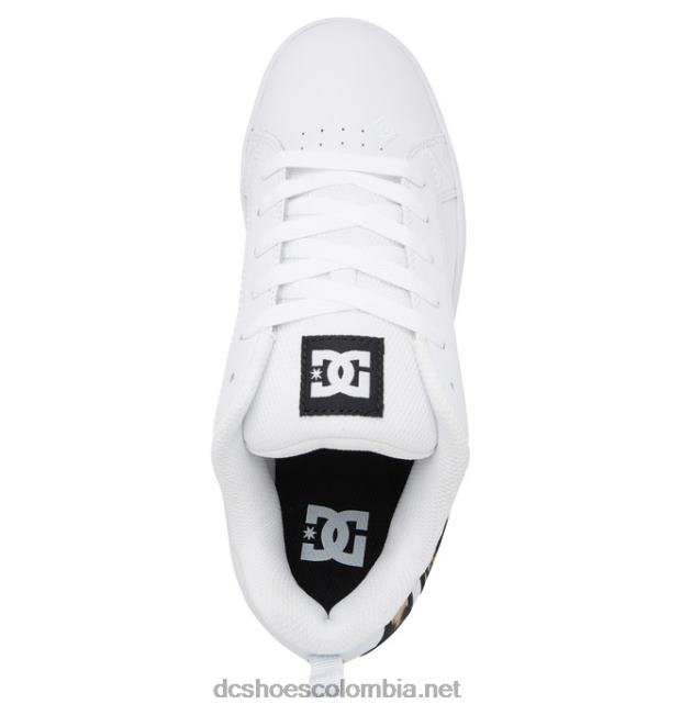 zapatos de corte graffik para mujer estampado de leopardo DC Shoes X4RB0443