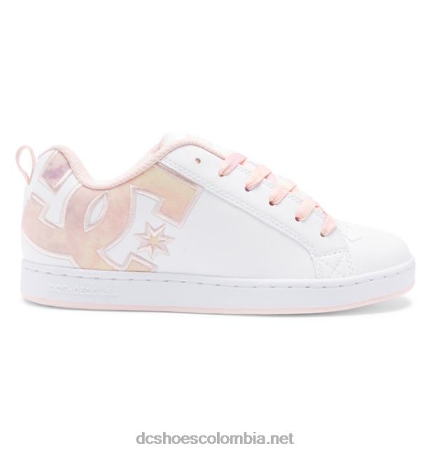zapatos de corte graffik para mujer helado de durazno DC Shoes X4RB0451