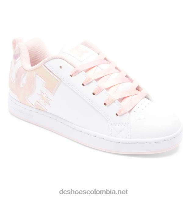 zapatos de corte graffik para mujer helado de durazno DC Shoes X4RB0451