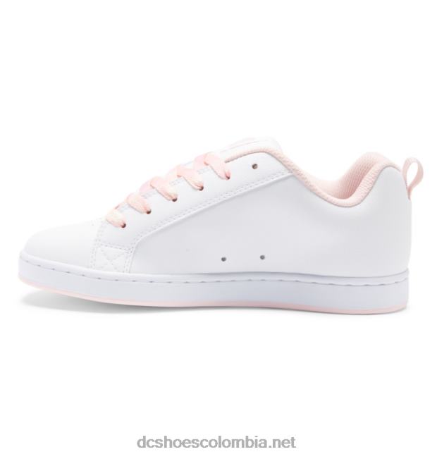 zapatos de corte graffik para mujer helado de durazno DC Shoes X4RB0451