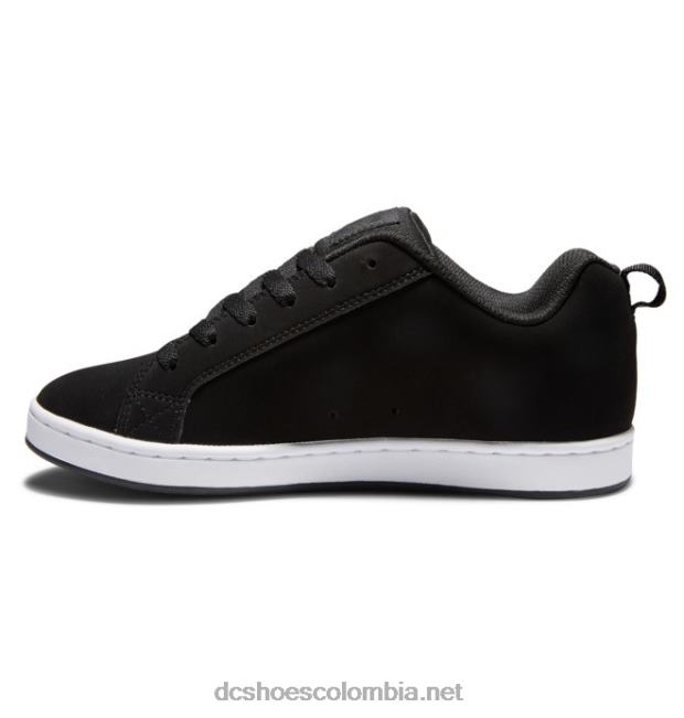 zapatos de corte graffik para mujer impresión en blanco/negro/negro DC Shoes X4RB0445