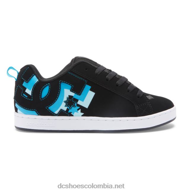 zapatos de corte graffik para mujer océano negro/hawaiano DC Shoes X4RB0447