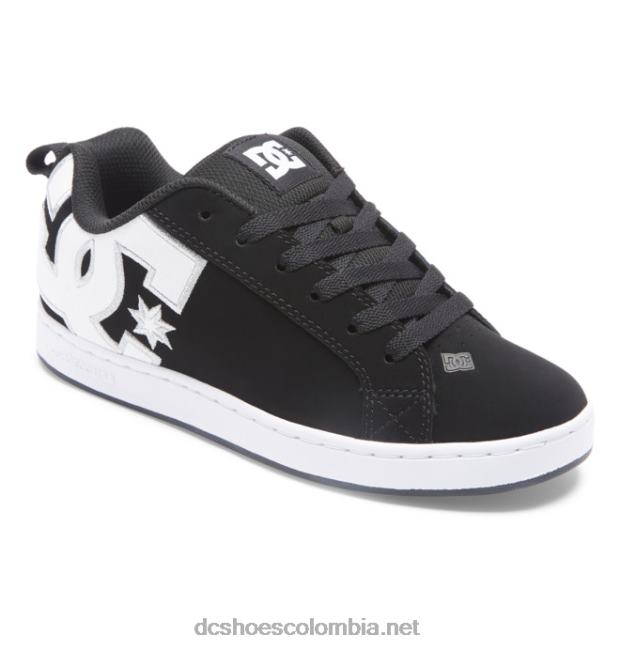 zapatos de corte graffik para mujer plantilla en blanco y negro DC Shoes X4RB0438