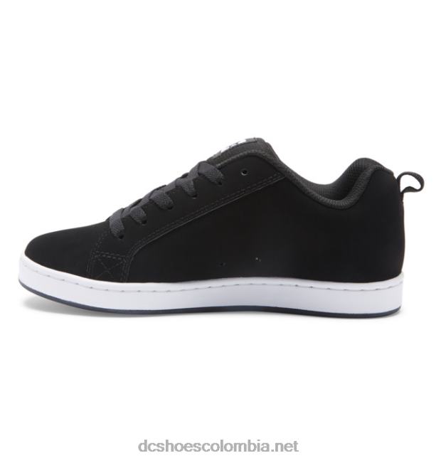 zapatos de corte graffik para mujer plantilla en blanco y negro DC Shoes X4RB0438