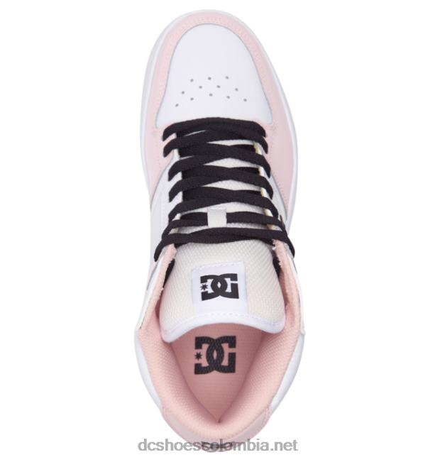 manteca 4 mid - zapatillas de caña media para mujer Rosa claro DC Shoes X4RB0475
