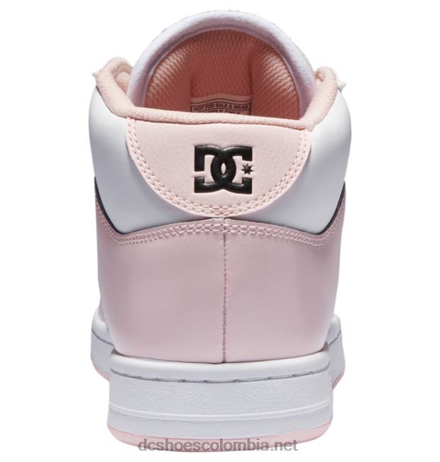 manteca 4 mid - zapatillas de caña media para mujer Rosa claro DC Shoes X4RB0475