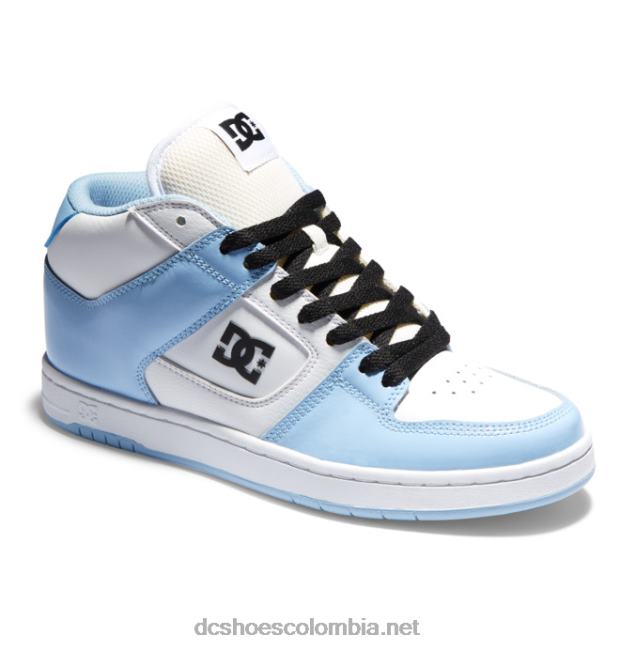 manteca 4 mid - zapatillas de caña media para mujer azul/blanco/negro DC Shoes X4RB0476