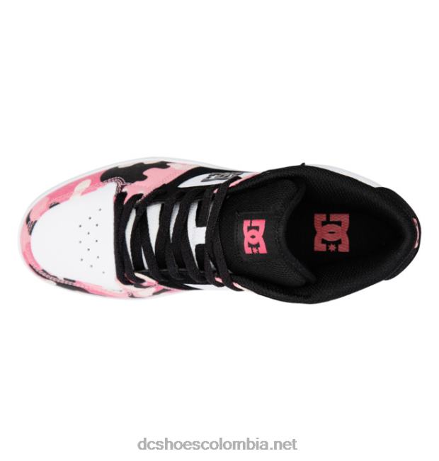 manteca 4 mid - zapatillas de caña media para mujer camuflaje negro/rosa loco DC Shoes X4RB0479