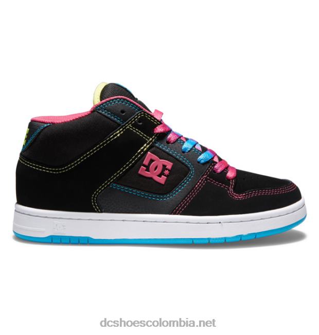 manteca 4 mid - zapatillas de caña media para mujer negro/multi DC Shoes X4RB0477