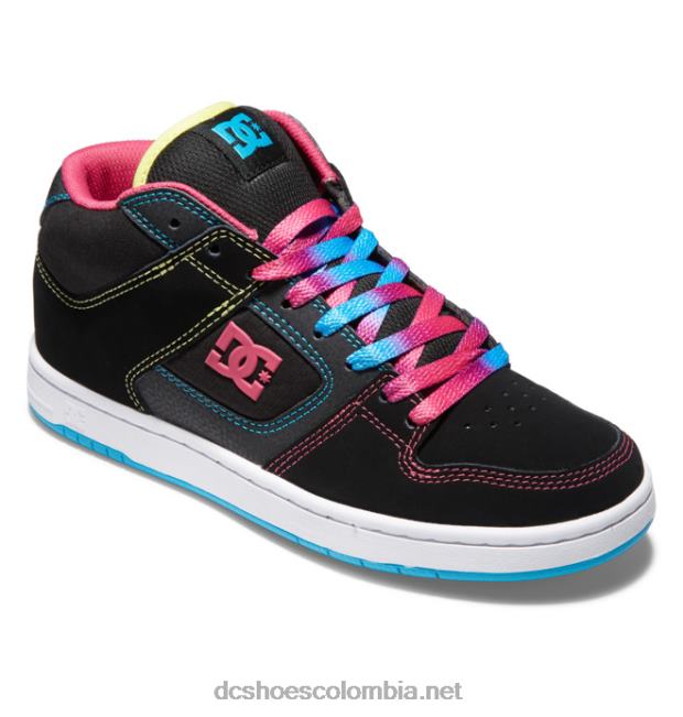 manteca 4 mid - zapatillas de caña media para mujer negro/multi DC Shoes X4RB0477