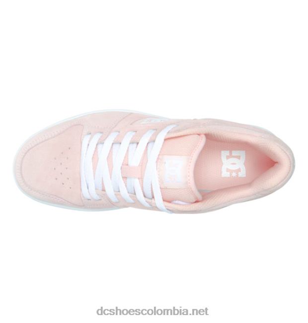 manteca 4 zapatos de plataforma para mujer Rosa claro DC Shoes X4RB0496