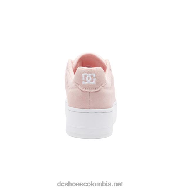 manteca 4 zapatos de plataforma para mujer Rosa claro DC Shoes X4RB0496