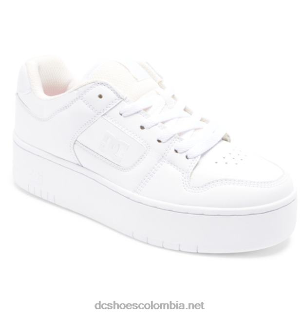 manteca 4 zapatos de plataforma para mujer blanco DC Shoes X4RB0488