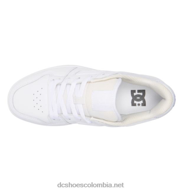 manteca 4 zapatos de plataforma para mujer blanco DC Shoes X4RB0488