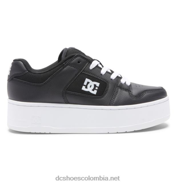 manteca 4 zapatos de plataforma para mujer blanco negro DC Shoes X4RB0489