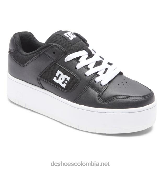 manteca 4 zapatos de plataforma para mujer blanco negro DC Shoes X4RB0489