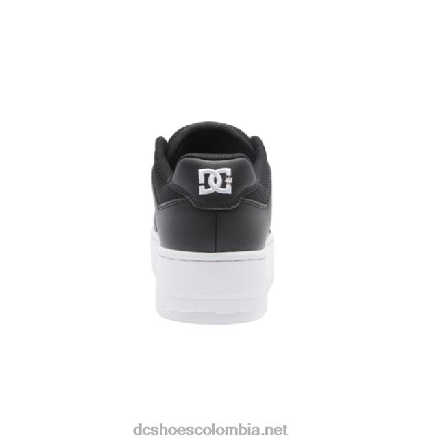 manteca 4 zapatos de plataforma para mujer blanco negro DC Shoes X4RB0489