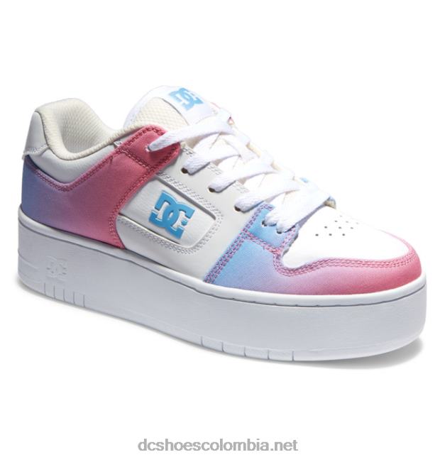 manteca 4 zapatos de plataforma para mujer gradiente de cono de nieve DC Shoes X4RB0464