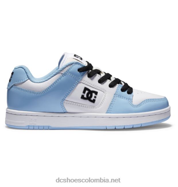 manteca 4 - zapatos para mujer azul/blanco/negro DC Shoes X4RB0492