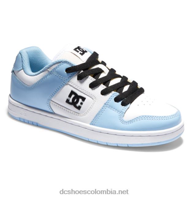 manteca 4 - zapatos para mujer azul/blanco/negro DC Shoes X4RB0492