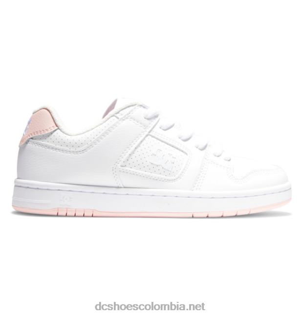 zapatos manteca 4 mujer blanco/rosa DC Shoes X4RB0503
