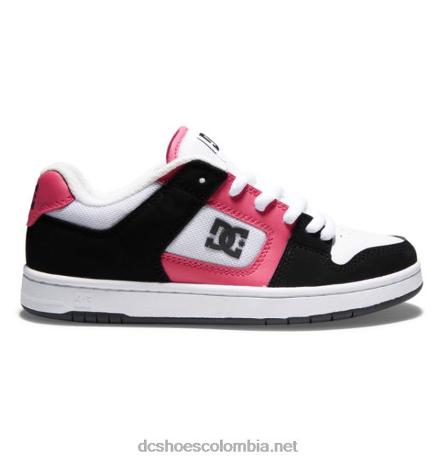 zapatos manteca 4 mujer negro/rosa loco DC Shoes X4RB0466