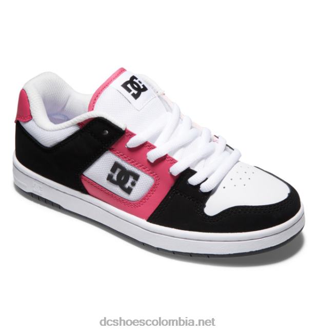 zapatos manteca 4 mujer negro/rosa loco DC Shoes X4RB0466