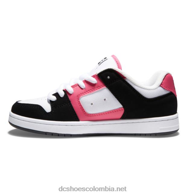 zapatos manteca 4 mujer negro/rosa loco DC Shoes X4RB0466
