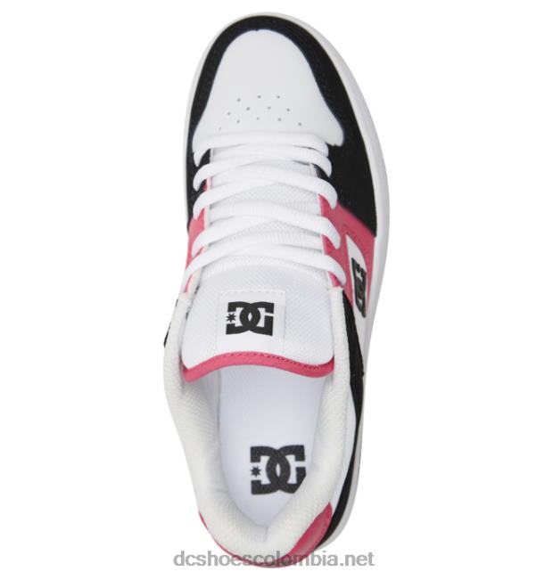 zapatos manteca 4 mujer negro/rosa loco DC Shoes X4RB0466