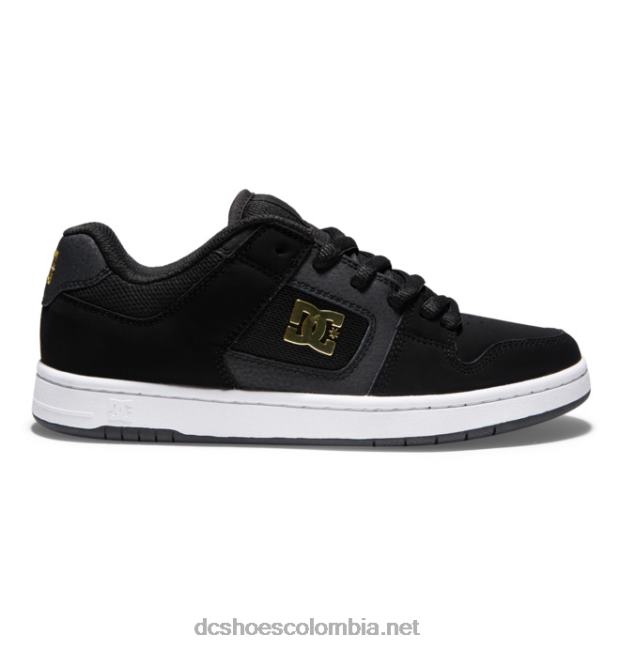 zapatos manteca 4 mujer oro negro DC Shoes X4RB0498