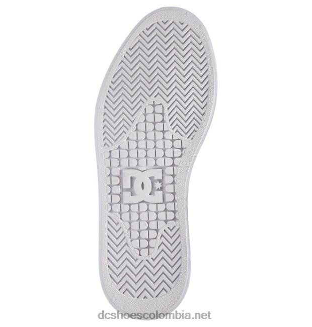 plataforma manual - zapatos de plataforma plana para mujeres blanco DC Shoes X4RB0473
