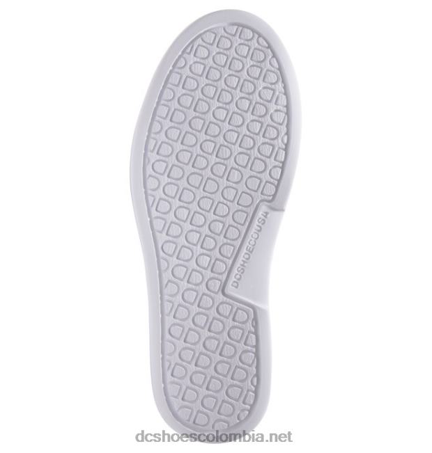 zapatos sin cordones de villano para mujer negro/rosa loco DC Shoes X4RB0432