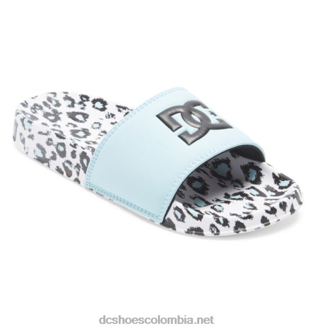 chanclas dc mujer impresión del guepardo DC Shoes X4RB0465