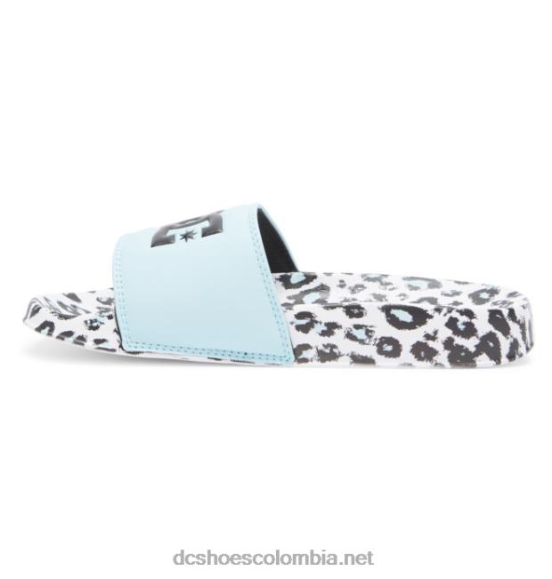 chanclas dc mujer impresión del guepardo DC Shoes X4RB0465
