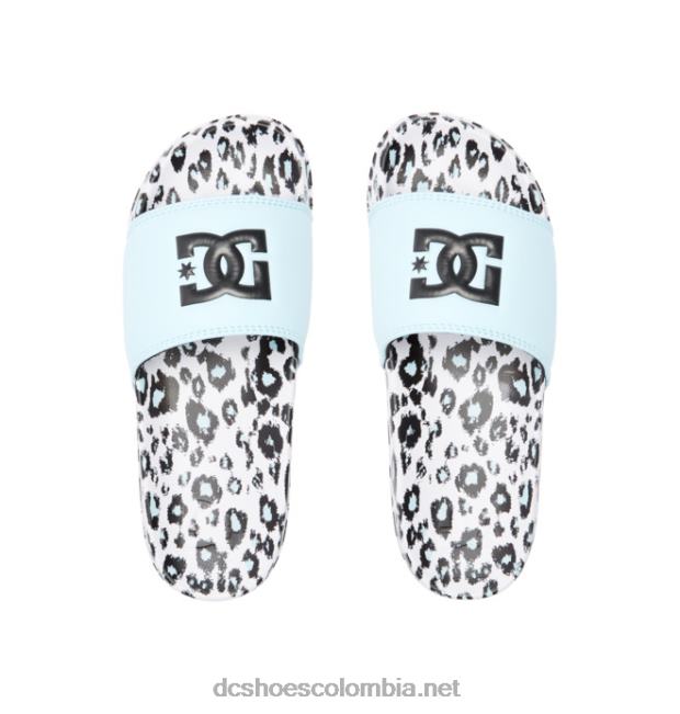 chanclas dc mujer impresión del guepardo DC Shoes X4RB0465
