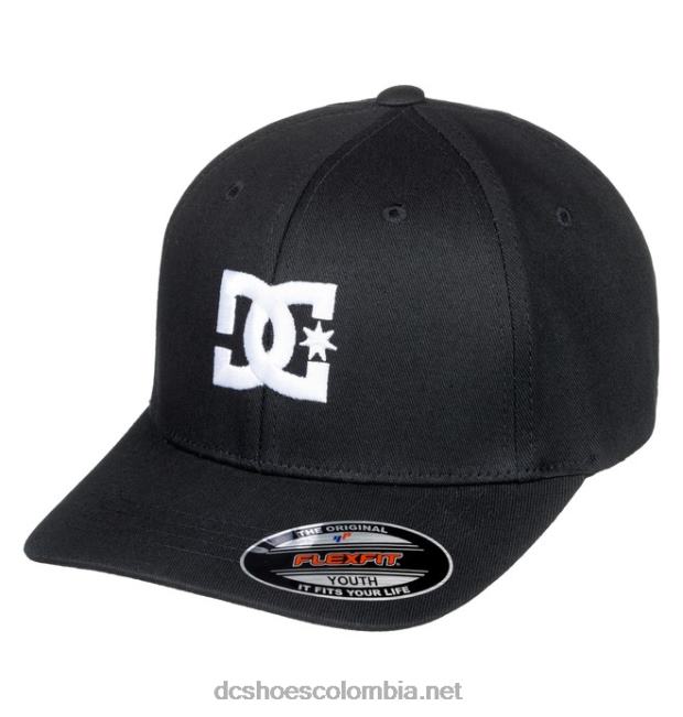 gorra de niño star flexfit hat negro DC Shoes X4RB0551