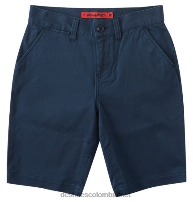 shorts chinos de corte holgado para niño chaqueta azul marino DC Shoes X4RB0519