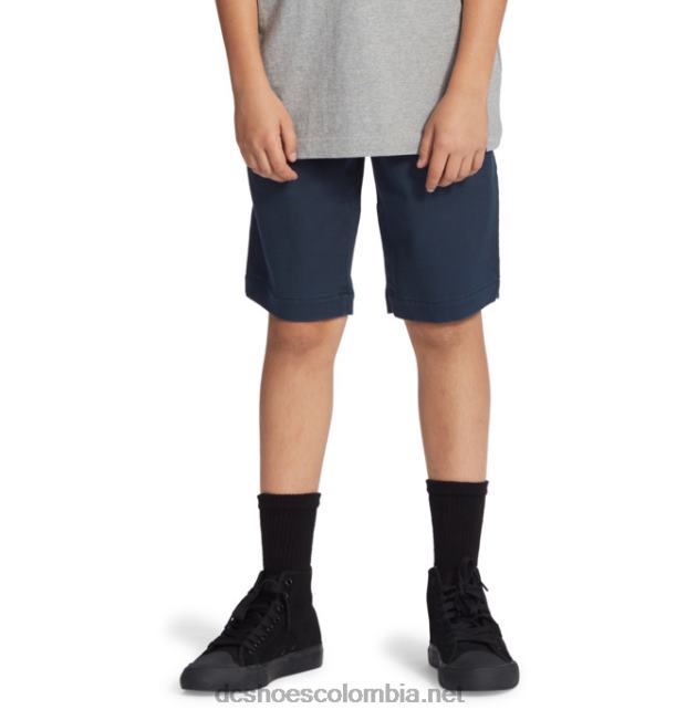shorts chinos de corte holgado para niño chaqueta azul marino DC Shoes X4RB0519