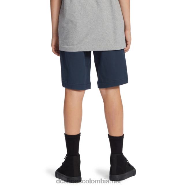 shorts chinos de corte holgado para niño chaqueta azul marino DC Shoes X4RB0519