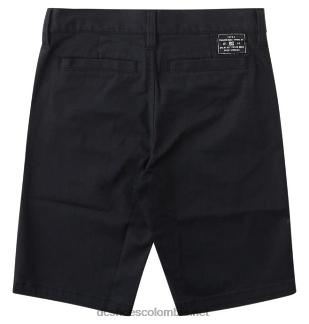 shorts chinos de corte holgado para niño negro DC Shoes X4RB0517