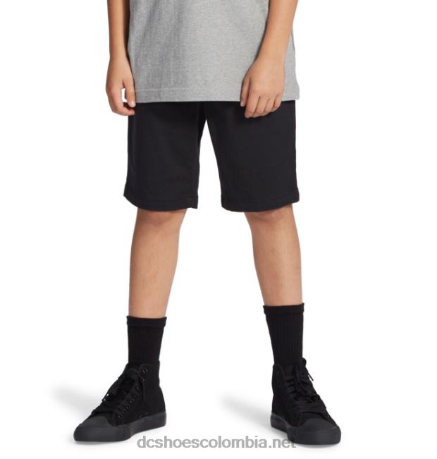 shorts chinos de corte holgado para niño negro DC Shoes X4RB0517