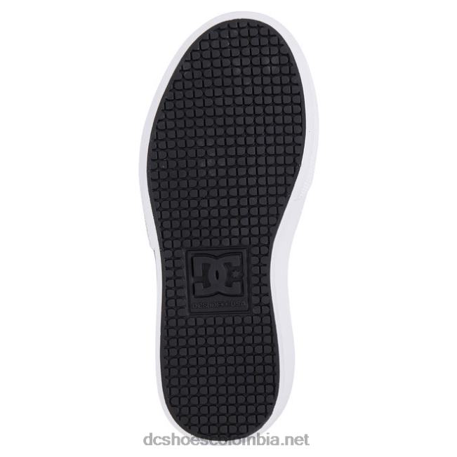 zapatos kalis vulc para niños blanco negro DC Shoes X4RB0557
