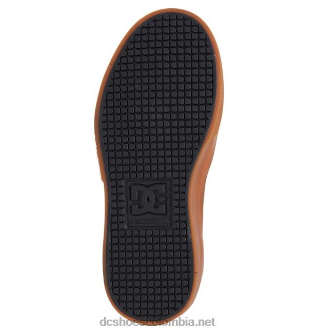 zapatos kalis vulc para niños negro/goma DC Shoes X4RB0558