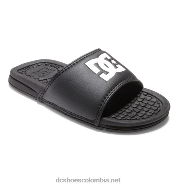 bolsa - sandalias para niños blanco negro DC Shoes X4RB0536