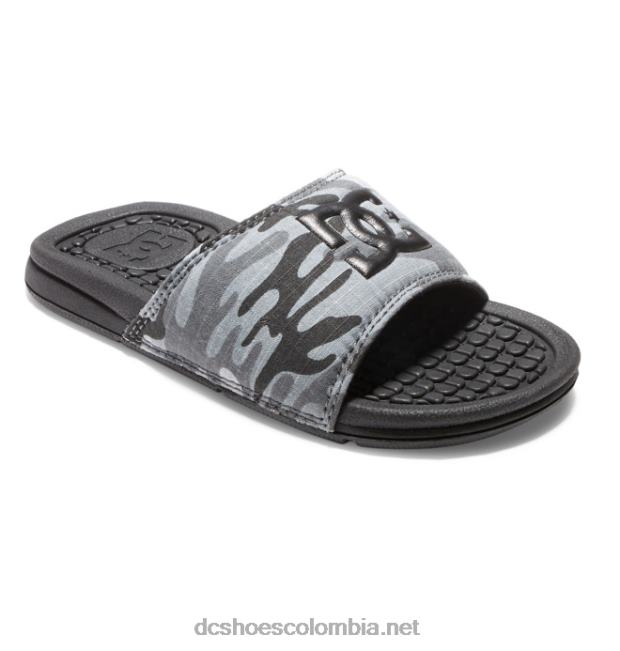 bolsa - sandalias para niños camuflaje gris DC Shoes X4RB0525
