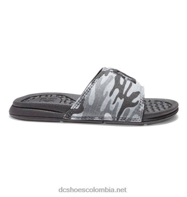 bolsa - sandalias para niños camuflaje gris DC Shoes X4RB0525