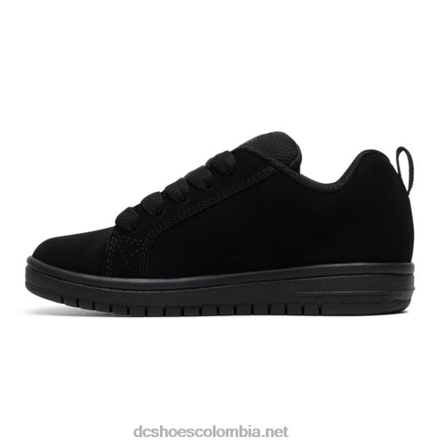 zapatos de salón para niños con graffik negro DC Shoes X4RB0538